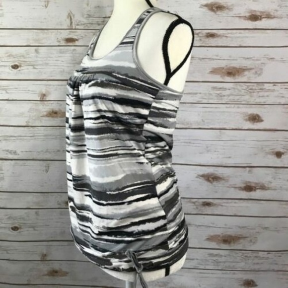 Athleta Black Airbrush Tinker Bra Tank Top XXS - Picture 3 of 4